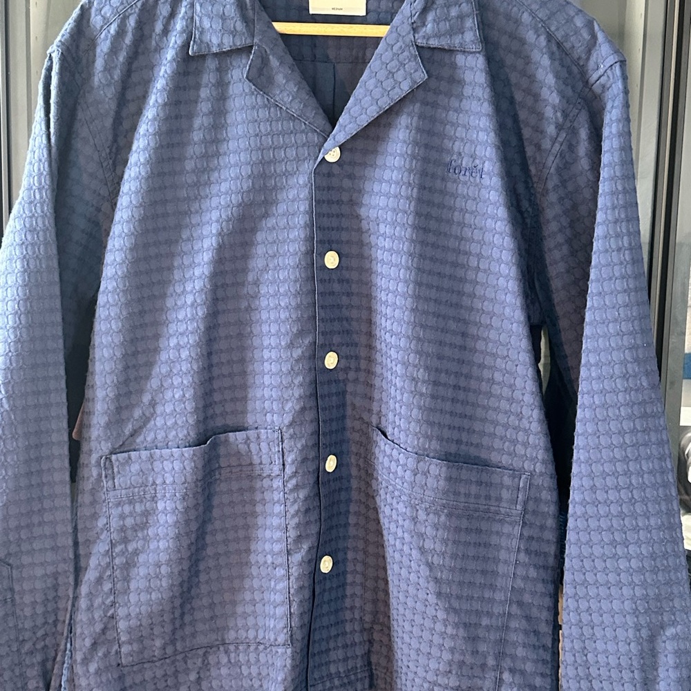 Men's Blue Overshirt